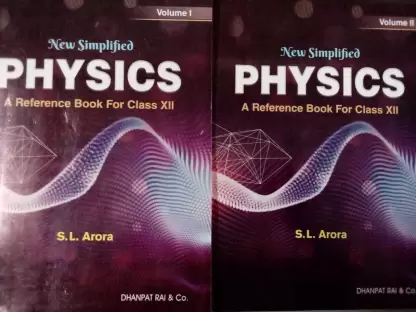 New Simplified Physics A Reference Book For Class 12 Examination 2021-2022
