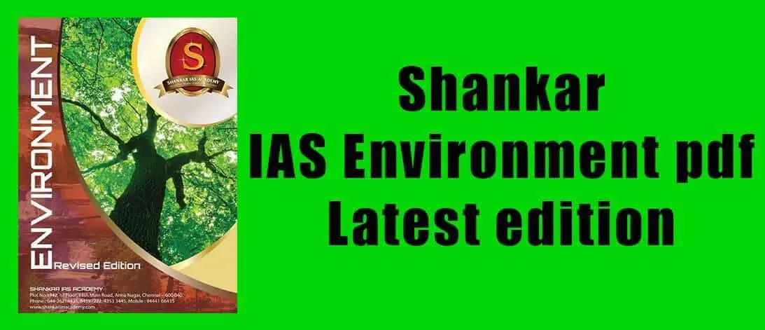 Shankar-IAS-Environment-pdf-Latest