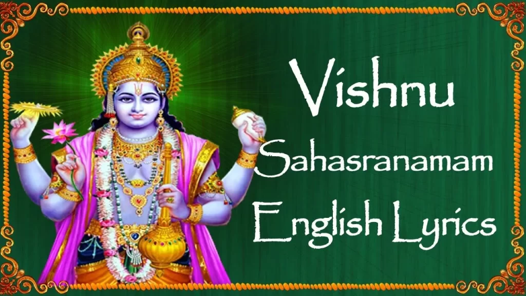 vishnu sahasranamam pdf free