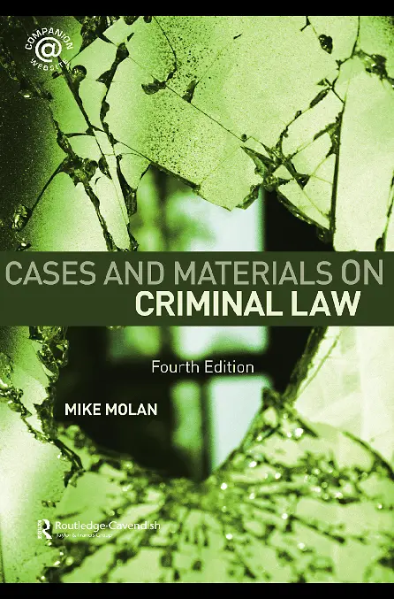 Criminal Law Cases and Materials 4th Edition PDF