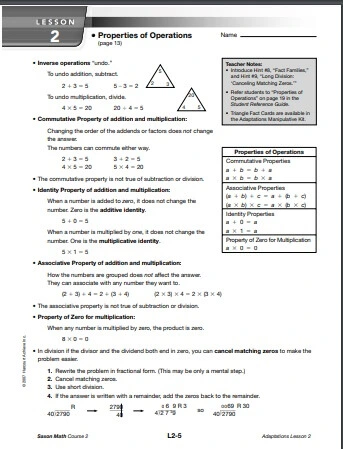 Saxon Math Course 2 PDF