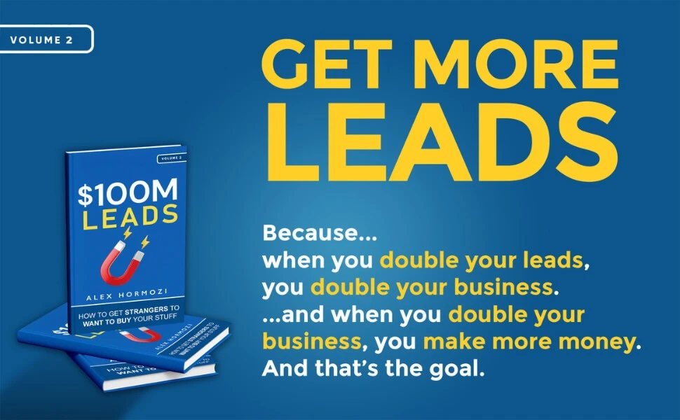 Dive into Alex Hormozi's business insights with '100M Leads' and '100M  Offer.' These books are your roadmap to mastering lead generation…