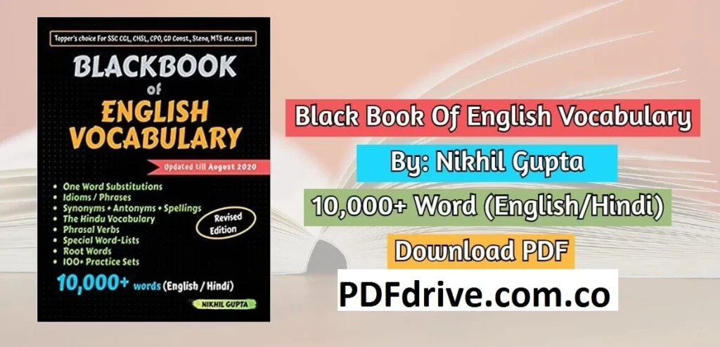 Black Book of English Vocabulary PDF 2