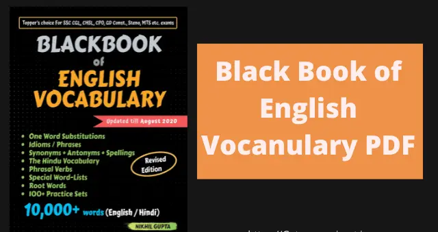Black Book of English Vocabulary PDF 3