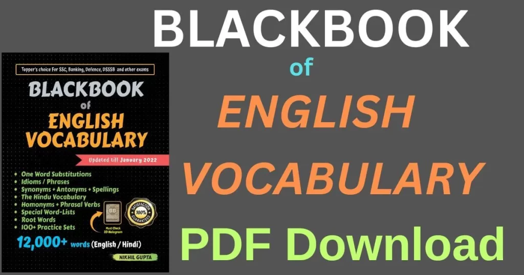 Black Book of English Vocabulary PDF 4