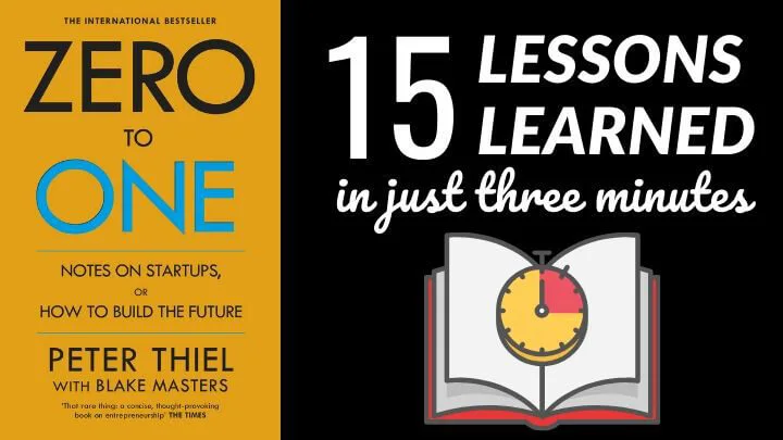Livre Zero to One: Notes on Startups, or How to Build the Future - Original  Version