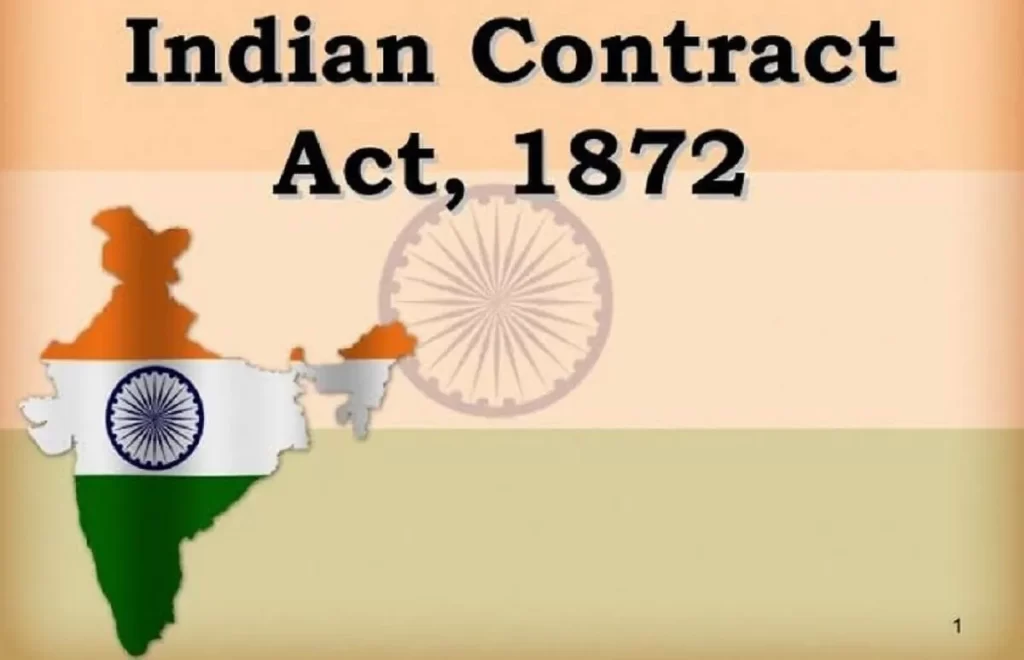 Indian Contract Act 1872 1