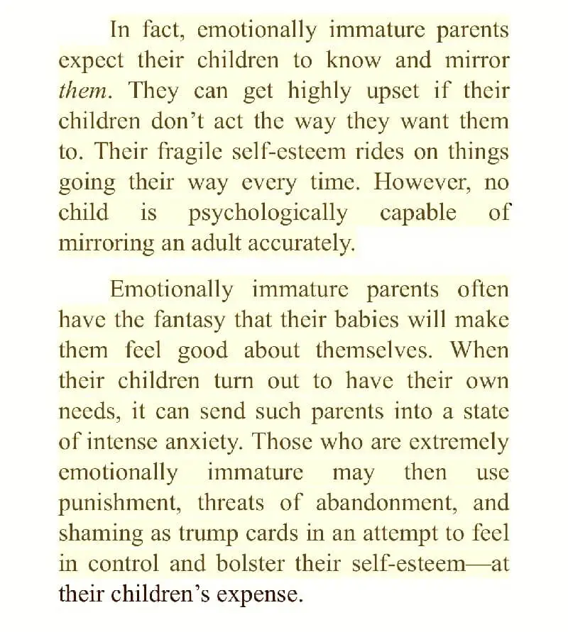 Adult Children of Emotionally Immature Parents PDF 4