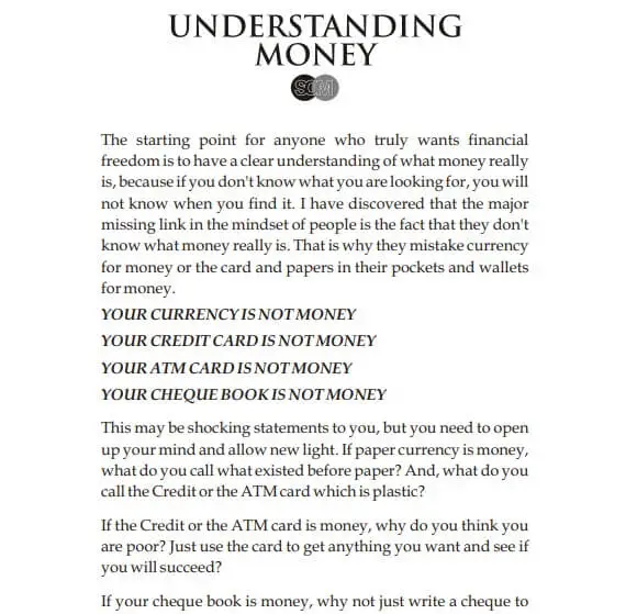 The School of Money PDF 2